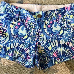 EUC Lilly Pulitzer Walsh shorts - 0
